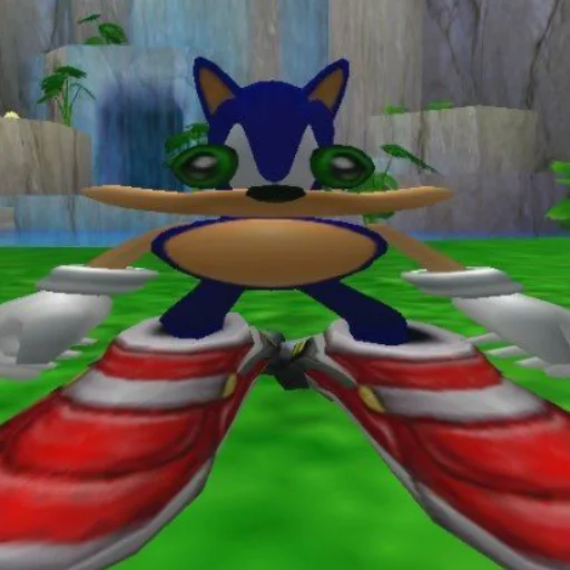👁 Стикер «Sonic_LOOOL.» для Telegram