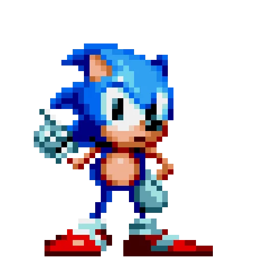 ☝️ Стикер «Sonic Mania» для Telegram