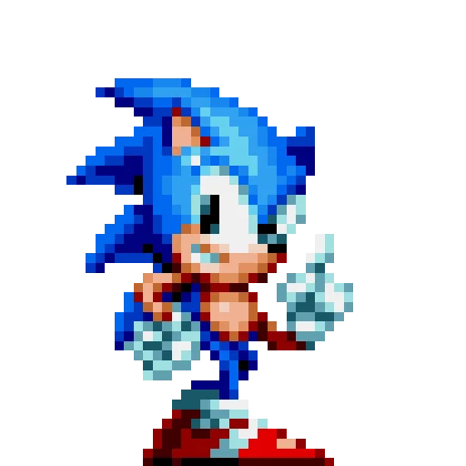 Стикерпак Sonic Mania для Telegram