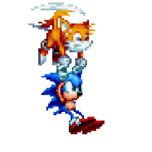 🚁 Стикер «Sonic Mania» для Telegram