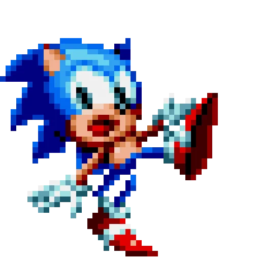 😧 Стикер «Sonic Mania» для Telegram