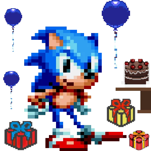 🎈 Стикер «Sonic Mania» для Telegram