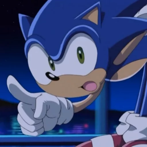 ☝ Стикер «Sonic X» для Telegram