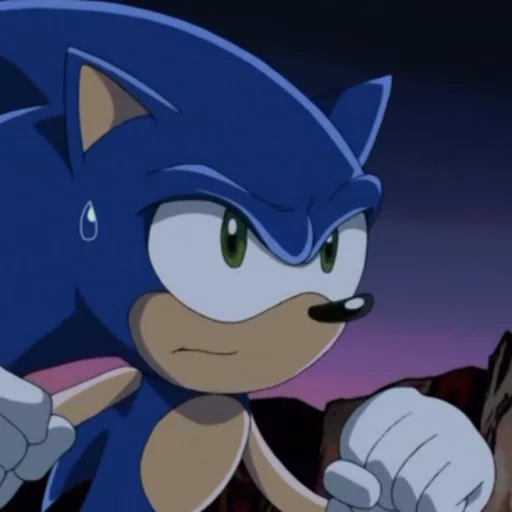 😥 Стикер «Sonic X» для Telegram