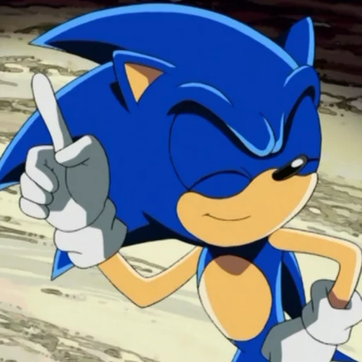 ☝ Стикер «Sonic X» для Telegram