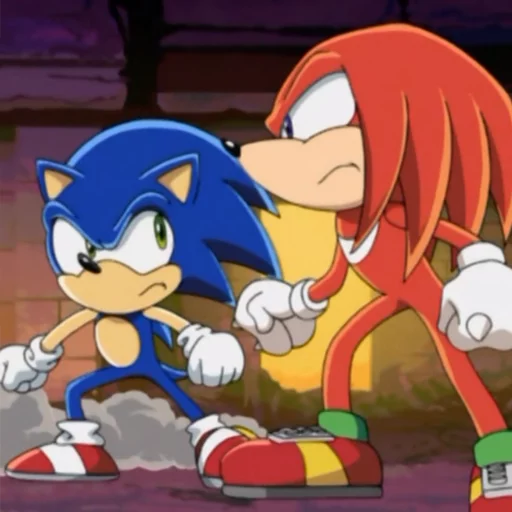 😕 Стикер «Sonic X» для Telegram