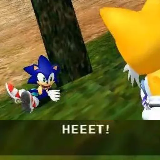 Стикерпак Sonic Adventure для Telegram