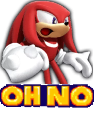 😦 Стикер «Sonic Trash» для Telegram