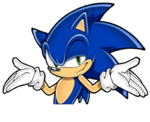 😏 Стикер «Sonic Trash» для Telegram