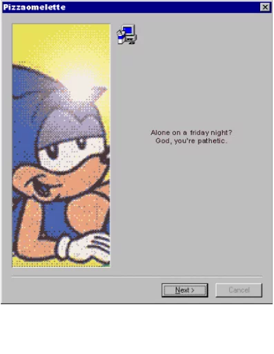😏 Стикер «Sonic Trash» для Telegram