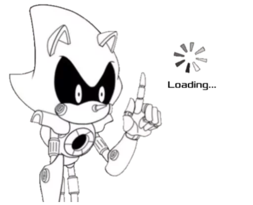 😳 Стикер «Sonic Trash» для Telegram