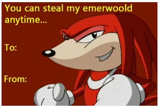 😏 Стикер «Sonic Trash» для Telegram