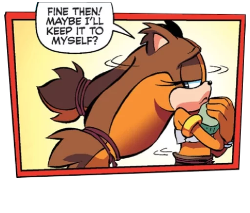 😔 Стикер «Sonic Trash» для Telegram