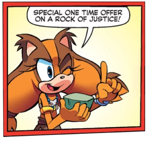 😉 Стикер «Sonic Trash» для Telegram