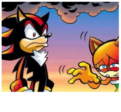 😓 Стикер «Sonic Trash» для Telegram