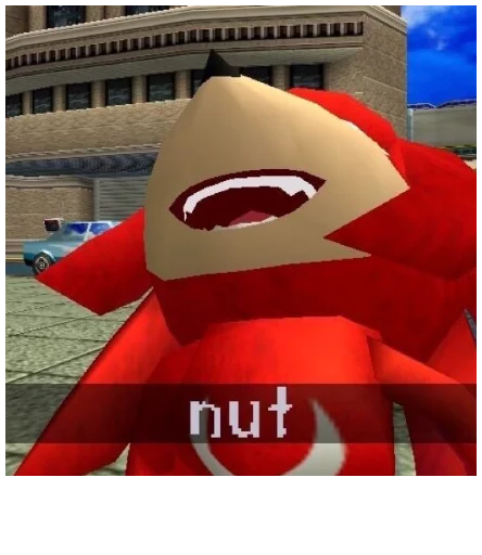 🥜 Стикер «Sonic Trash» для Telegram