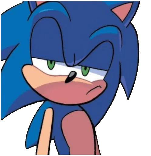 Стикерпак Sonic Trash для Telegram