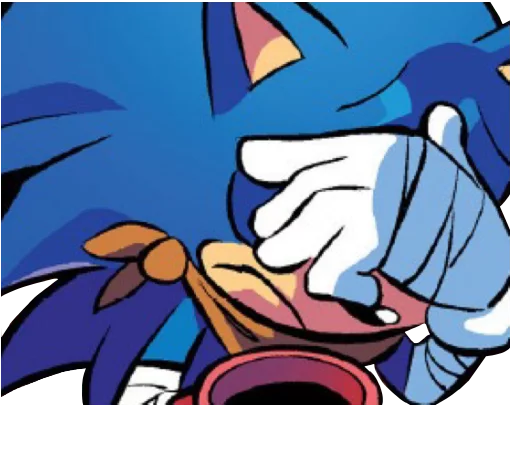 🤦‍♂️ Стикер «Sonic Trash» для Telegram