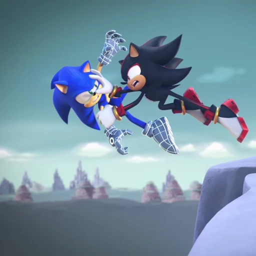 💙 Стикер «Sonic and Shadow» для Telegram