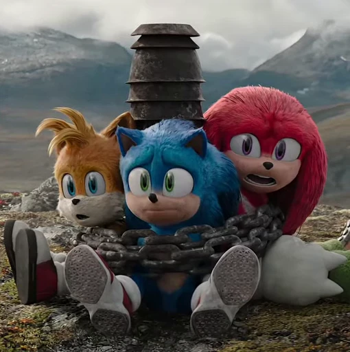💙 Стикер «Sonic and Shadow» для Telegram