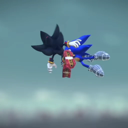 💙 Стикер «Sonic and Shadow» для Telegram