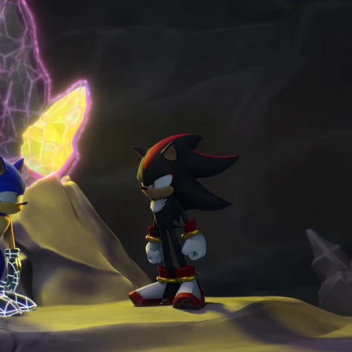 💙 Стикер «Sonic and Shadow» для Telegram