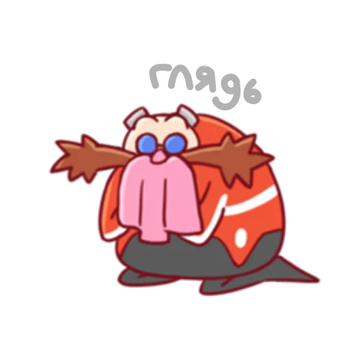 🙁 Стикер «Sonic Cute Emoji UA» для Telegram