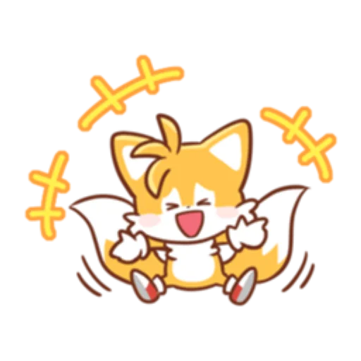 😂 Стикер «Sonic Cute Emoji UA» для Telegram