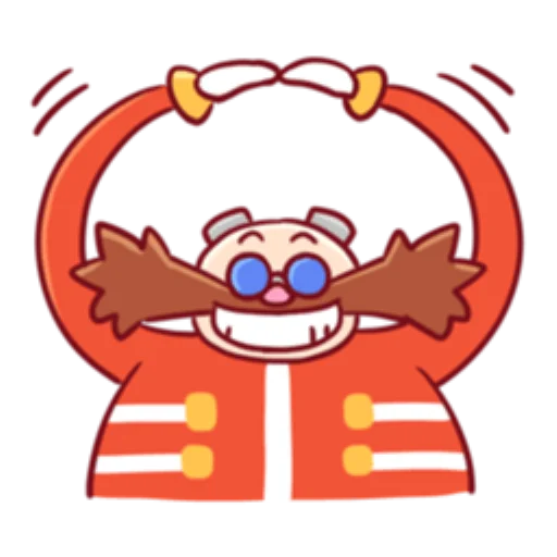 👌 Стикер «Sonic Cute Emoji UA» для Telegram
