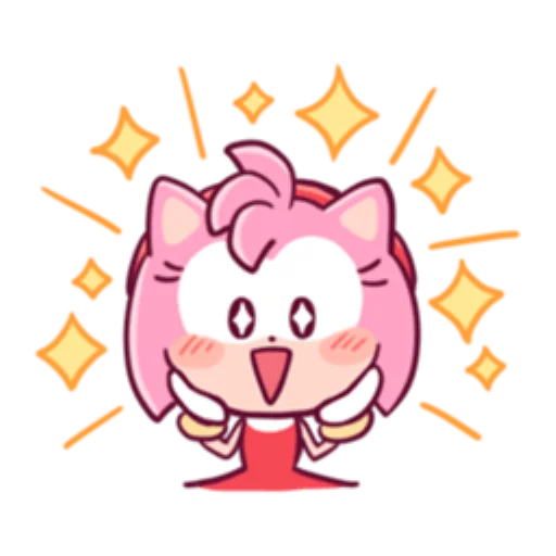 ✨ Стикер «Sonic Cute Emoji UA» для Telegram