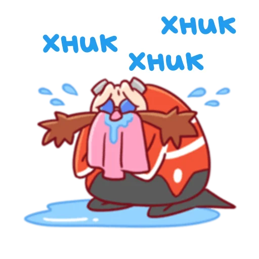 😭 Стикер «Sonic Cute Emoji UA» для Telegram