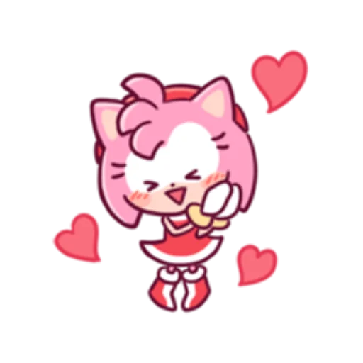 💕 Стикер «Sonic Cute Emoji UA» для Telegram