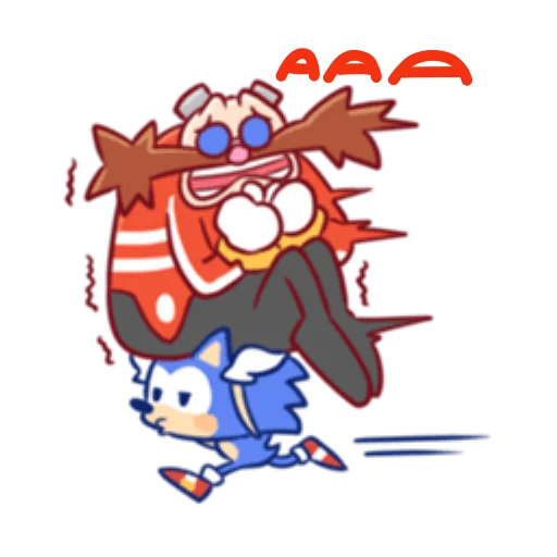 😓 Стикер «Sonic Cute Emoji UA» для Telegram