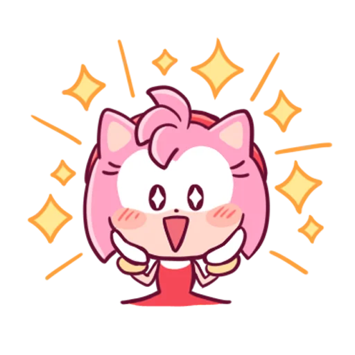 🥰 Стикер «Sonic Cute Emoji» для Telegram