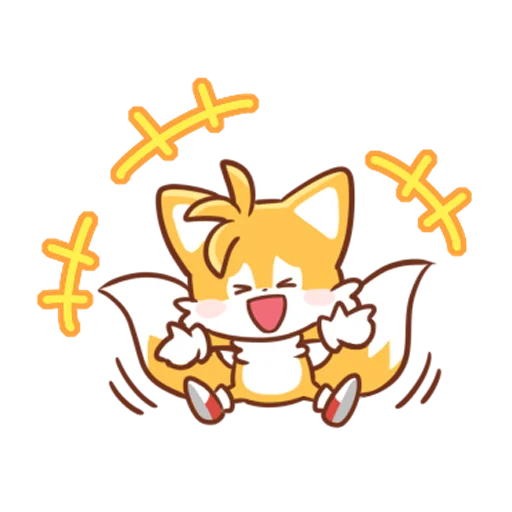 😀 Стикер «Sonic Cute Emoji» для Telegram
