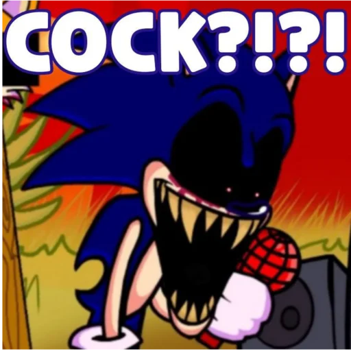 🧐 Стикер «Sonic.exe» для Telegram