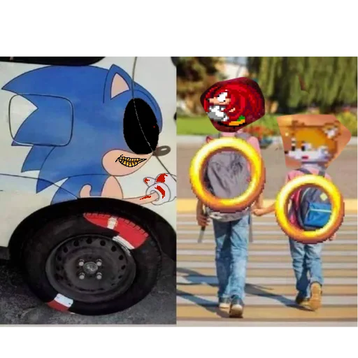 🥰 Стикер «Sonic.exe» для Telegram