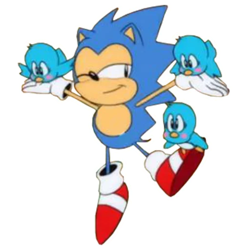😌 Стикер «Sonic Maniers» для Telegram