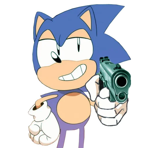 🔫 Стикер «Sonic Maniers» для Telegram