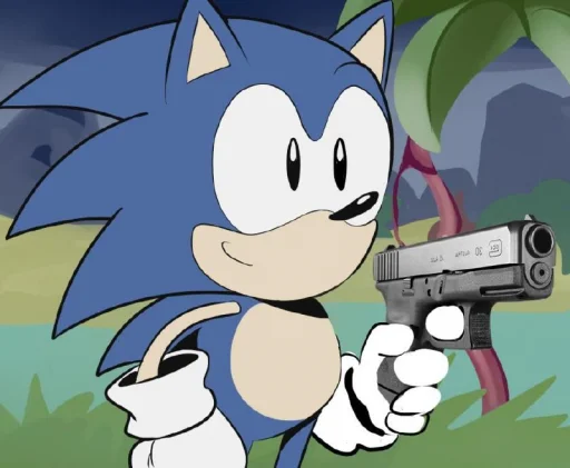 🙂 Стикер «Sonic Pack» для Telegram