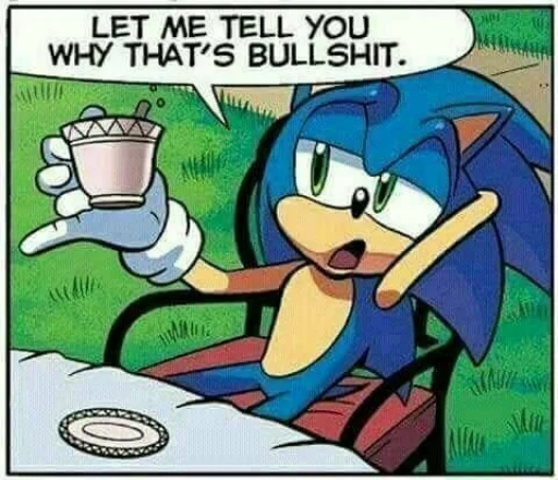 🍵 Стикер «Sonic Pack» для Telegram