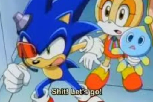 🤬 Стикер «Sonic Pack» для Telegram