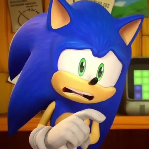 😥 Стикер «SONIC PRIME» для Telegram