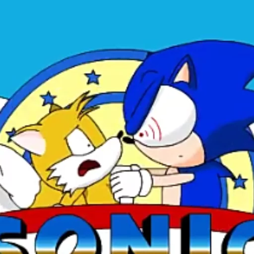 😡 Стикер «SONIC SHORTS MOOD» для Telegram