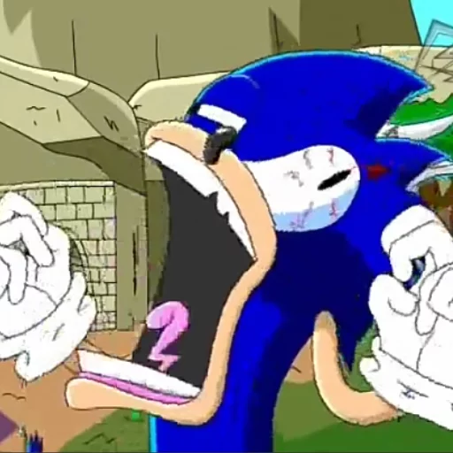😤 Стикер «SONIC SHORTS MOOD» для Telegram