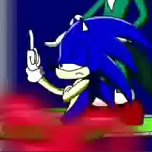 🖕 Стикер «SONIC SHORTS MOOD» для Telegram