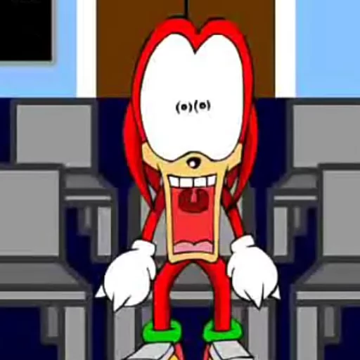 😱 Стикер «SONIC SHORTS MOOD» для Telegram