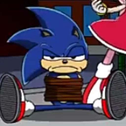 😑 Стикер «SONIC SHORTS MOOD» для Telegram