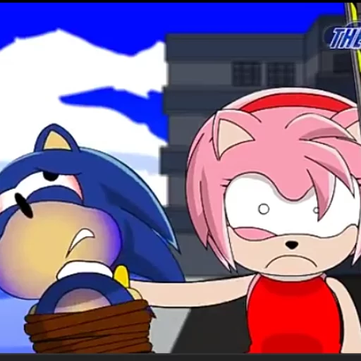 😠 Стикер «SONIC SHORTS MOOD» для Telegram