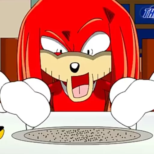 😨 Стикер «SONIC SHORTS MOOD» для Telegram